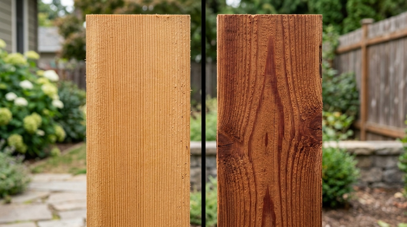 Cedar vs Redwood Fence: Which Wood Performs Better in Charlotte, NC?
