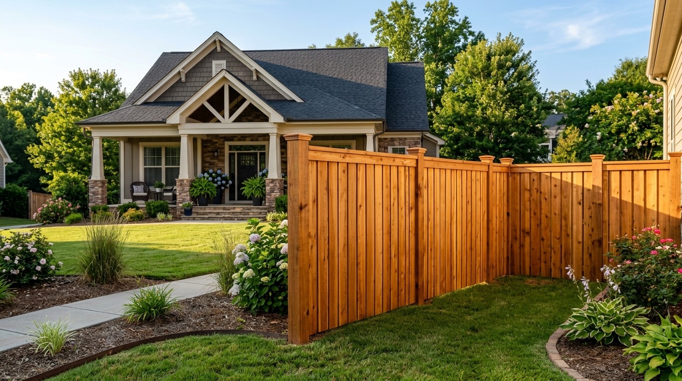 Fence Company Fort Mill SC | Custom Wood Fencing | Amour Fence