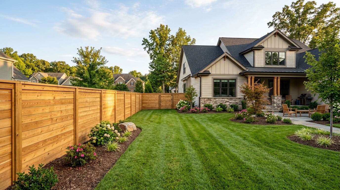 Fence Company Indian Trail NC | Custom Wood Fencing | Amour Fence
