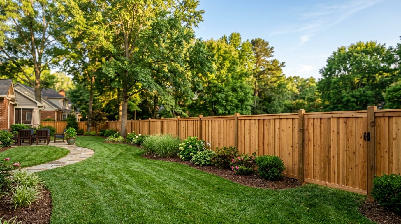 Fence Company Pineville NC | Custom Wood Fencing | Amour Fence